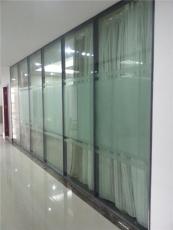 淮安办公室装修专用内置百叶隔断玻璃隔断