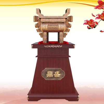 給合作客戶單位開業或喬遷送鼎意義