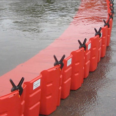 停车场塑料挡水板 塑料防汛板 防洪水槽挡水