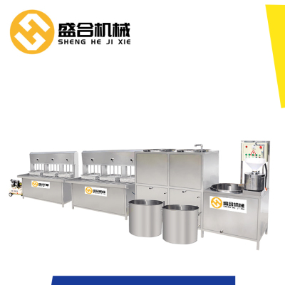 济南豆腐机器厂家全自动 电动水磨豆腐机