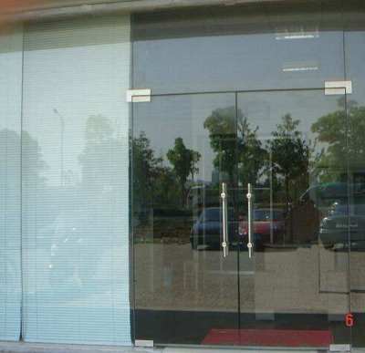天津安装玻璃感应门 定做感应玻璃门