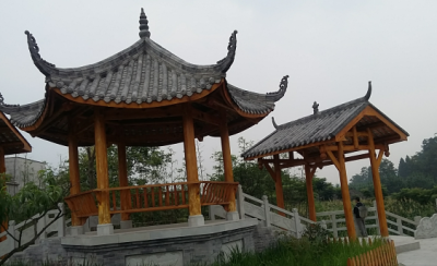仿古亭子廠湖南景觀亭廊施工成都古建亭子廠
