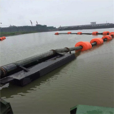 大口径塑料管道浮筒河道抽沙管浮体规格尺寸