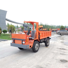 上海黃銅礦地下拉料用的四驅翻斗車載重25噸
