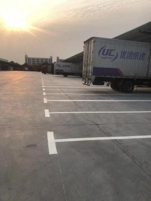 深圳物流园大型车位划线-货车车位划线-兴顺