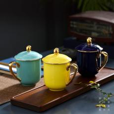 企業禮品陶瓷茶杯定制 文創禮品陶瓷茶杯