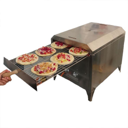 安徽燃气披萨机 烤馕机 移动小吃披萨炉