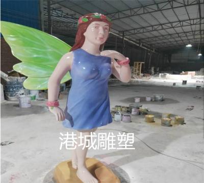 四川旅游度假区玻璃钢蝴蝶仙子雕塑报价厂家