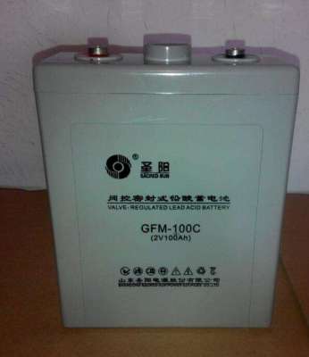 圣阳GFM-100C蓄电池阀式密封2V-100AH蓄电池