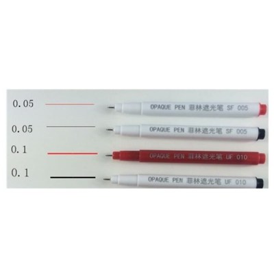 亞通超細(xì)油性筆 超細(xì)筆尖油性菲林筆