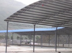 惠州停车场雨棚搭建各种雨棚不锈钢工程