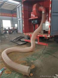 雕刻机吸尘钢丝伸缩管PU钢丝管木工机械风管
