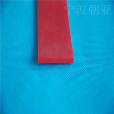 红色硅胶平板耐磨损耐高温密封条