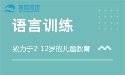 语言发育迟缓 语言训练机构 青蓝语言训练