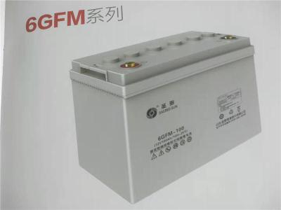 常規圣陽蓄電池6FMJ-100免維護參數12-100
