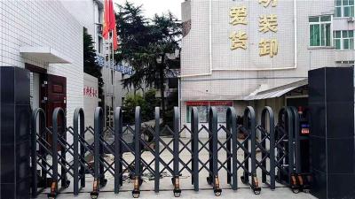 天津厂家定制伸缩门 学校校区大门 可咨询