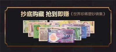 世界珍稀塑钞集锦