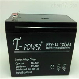 T-POWER蓄电池NP38-12 12V38AH规格及参数