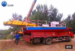 广西浮萍打捞船型号  水葫芦收割设备厂家