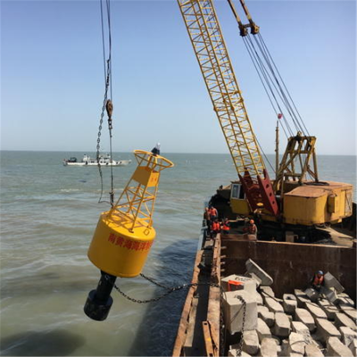 大型河道助航浮标2.3米聚乙烯警示浮筒介绍