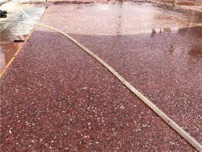 重庆洗砂路面施工 砾石聚合物地坪材料