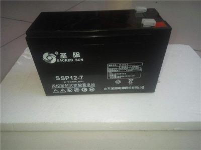 干荷圣阳蓄电池12V-7AH参数规格