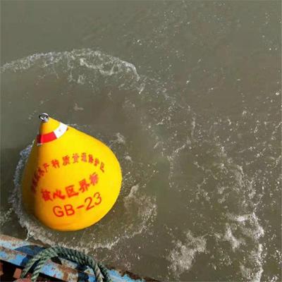 海上耐腐蚀圆柱形警示浮标设计生产厂家