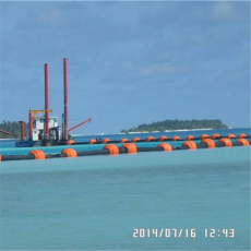 河道挖泥船管道浮筒污水输送管线浮体尺寸