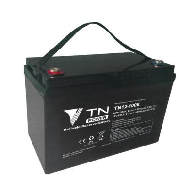 天能蓄電池TN12-100免維護(hù)高倍率12V-100AH