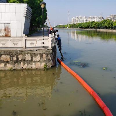 水生漂浮物拦截浮漂自浮式拦污漂排加工发货