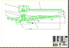 NXZ35中心液压驱动浓缩机CAD图纸/机械图纸
