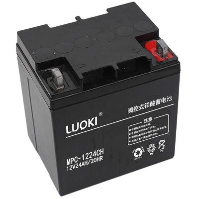 LUOKI蓄电池MPC12-24 12V24AH使用说明