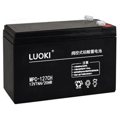 LUOKI蓄电池MPC12-75 12V75AH批发零售