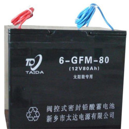 太达蓄电池6-GFM-38 12V38AH电信基地
