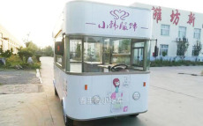 安丘電動小吃車電動三輪四輪餐車廠家低價格