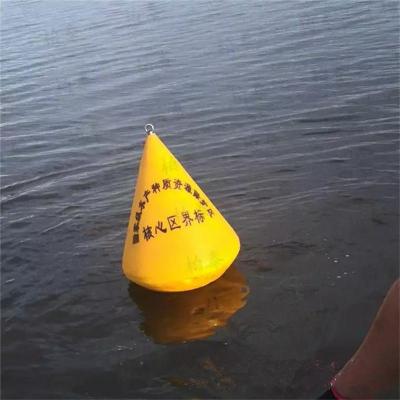 海上杆形灯浮标直径1.1米圆锥形浮鼓详细