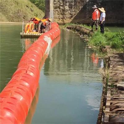 水面垃圾塑料拦污浮筒浮式拦污排生产厂家