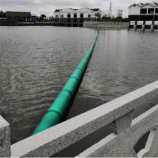 水電站加固型攔污浮漂庫區浮式攔污排施工