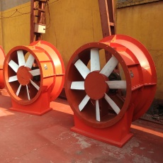 安徽铁矿风机厂家送货矿用轴流风机