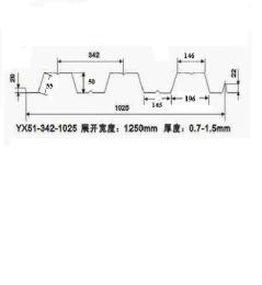 江苏无锡厂家YX51-226-678开口楼承板