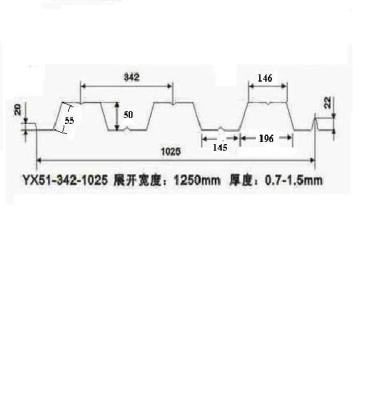 江苏无锡厂家YX51-226-678开口楼承板