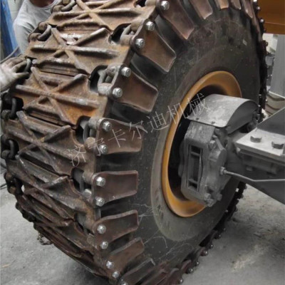 50装载机轮胎保护履带 锻打保护履带厂家