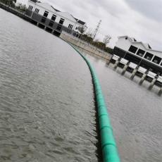 河道汛期攔垃圾裝置浮筒式攔污排施工安裝