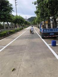 深圳南湾停车位划线-道路热熔划线-消防划线