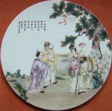 广州瓷板画修复
