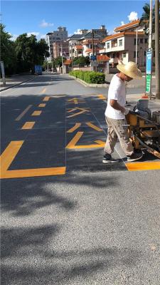 东莞东坑停车位划线-消防通道划线-道路划线