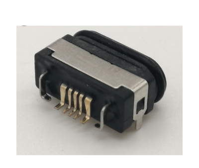 MICRO 2PIN 直插母座 单充电迈克连接器