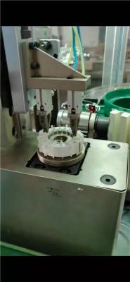热水器电机塑封定子自动插针机