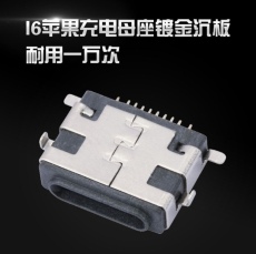 蘋果沉板10P USB充電母座 插拔10000加