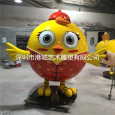 西藏卡通鸡雕塑销售厂家电话
